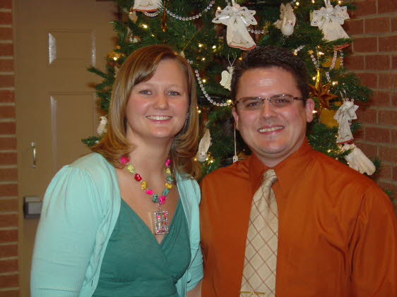 Jenni & Lance at church